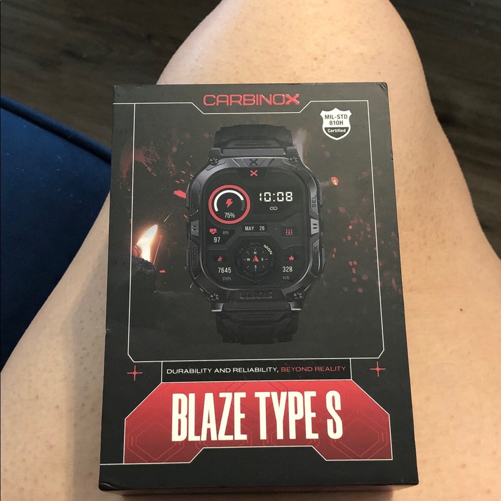 Blaze Type S Black Tactical Smartwatch